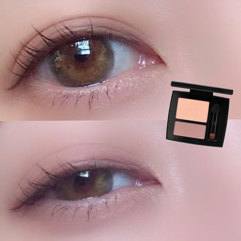 シャドウデュオ 01 ボニー/HERA/アイシャドウパレットを使ったクチコミ（3枚目）