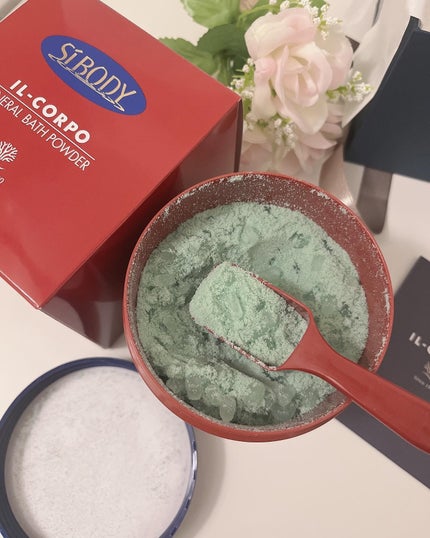ミネラルバスパウダーオリジナル/イルコルポ/無機塩系入浴剤を使ったクチコミ(6枚目)