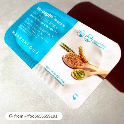 インデップス™モイスチャーバイオセルロースマスク/MADFORCOS/シートマスク・パックを使ったクチコミ(5枚目)