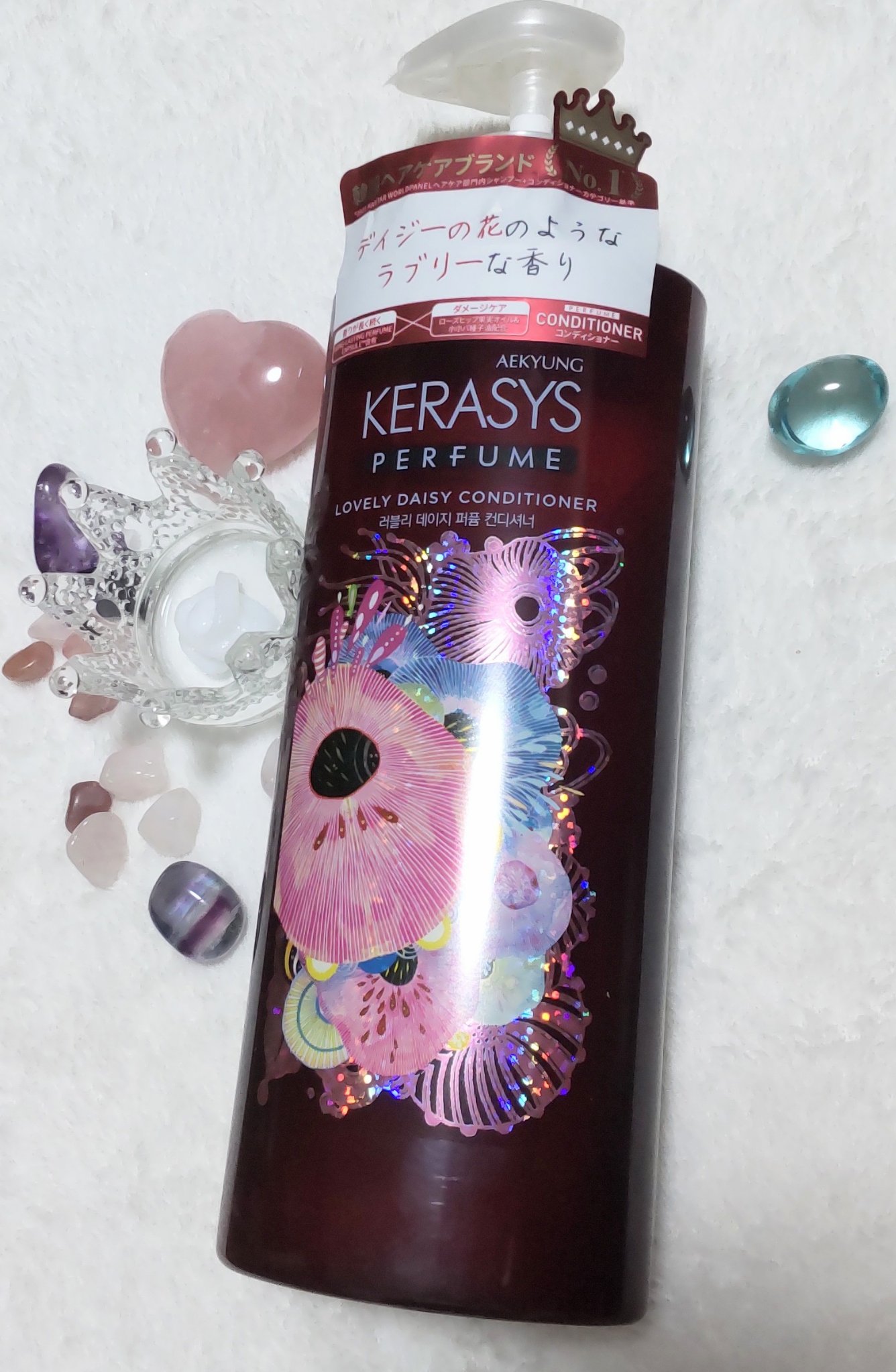 KERASYS パフューム ラブリーデイジー シャンプー&コンディショナーのクチコミ「#提供
EMME様のプレゼントキャンペーンで頂きました🎁
KERASYS
パフューム ラブリー.....」（3枚目）