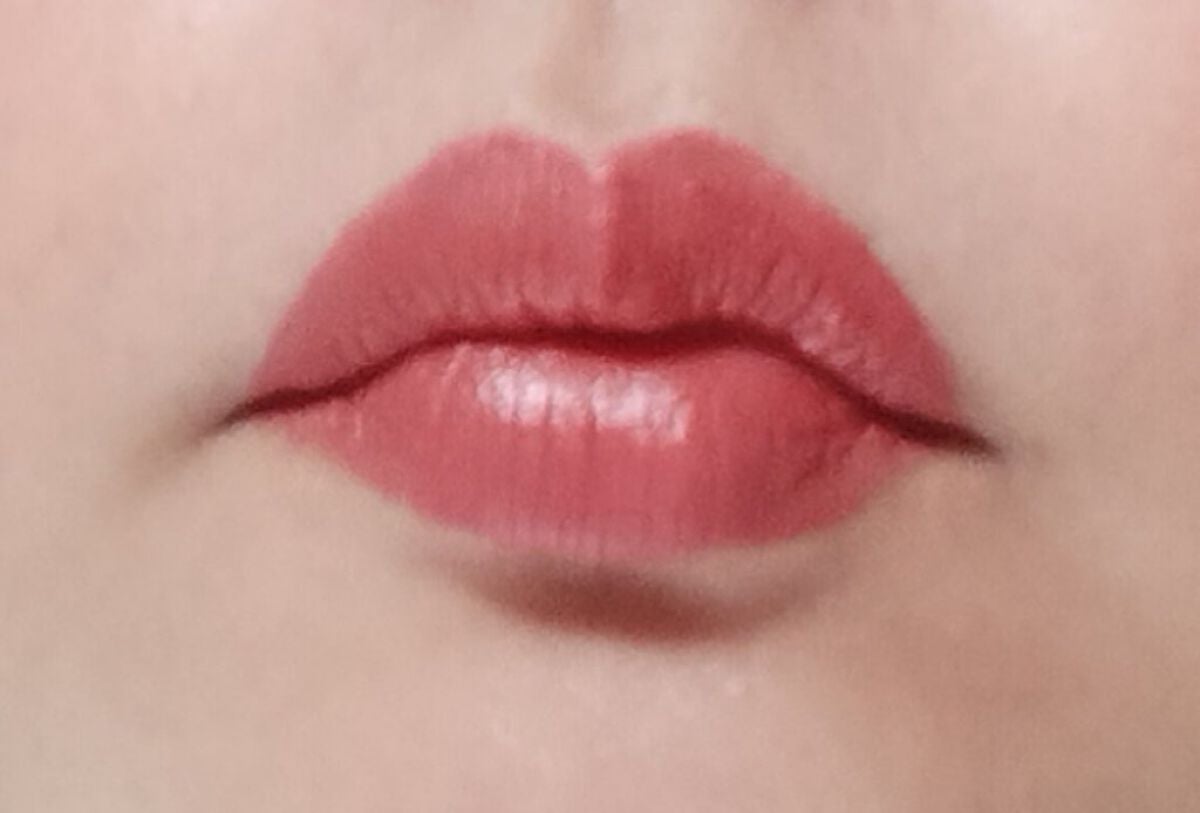 リキッドマットティント/coou/リップティントを使ったクチコミ(4枚目)