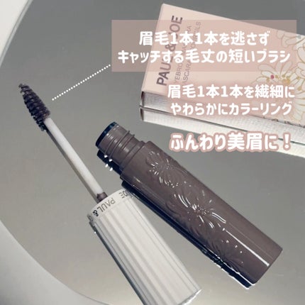 アイブロウ マスカラ/PAUL & JOE BEAUTE/眉マスカラを使ったクチコミ(2枚目)