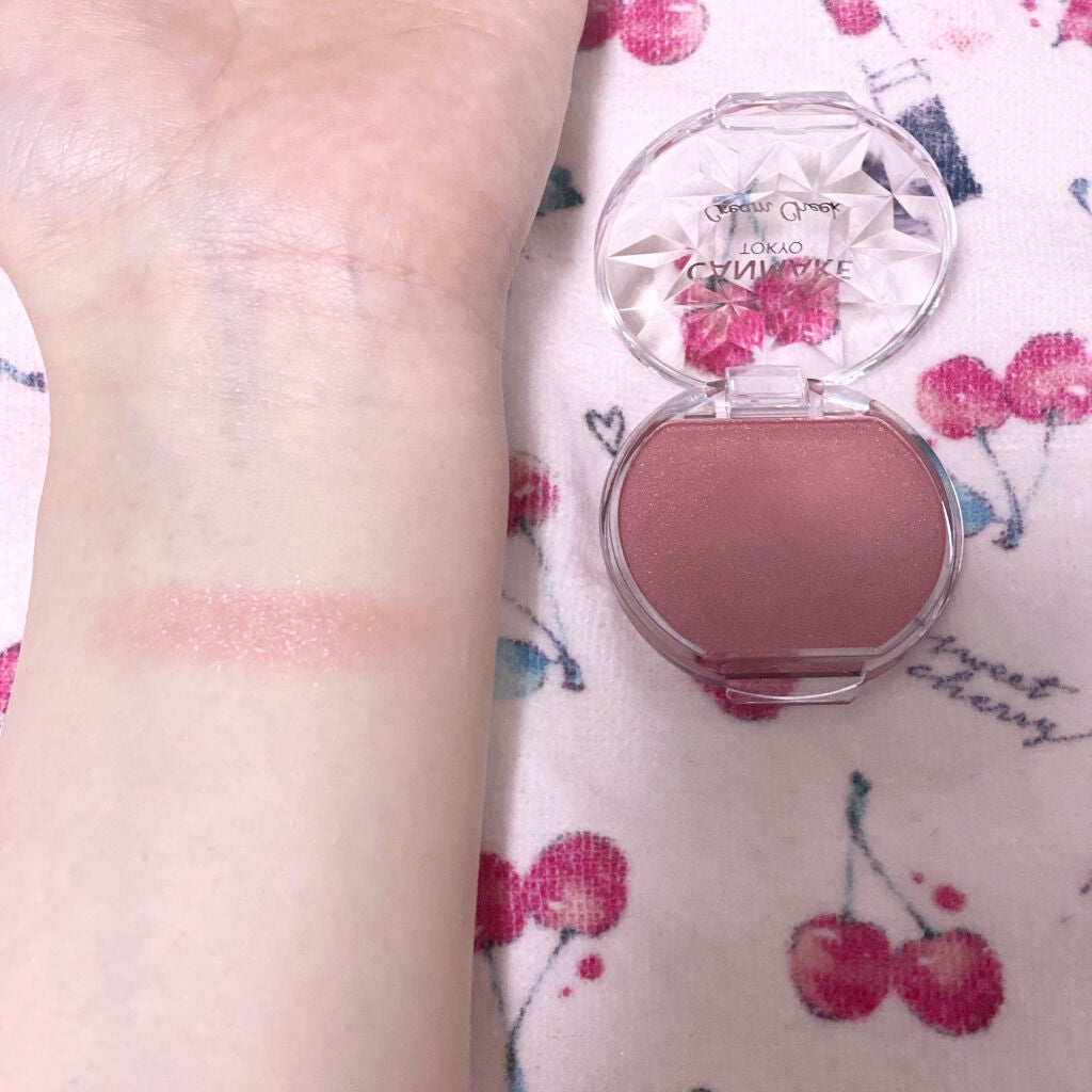 クリームチーク(パールタイプ)/キャンメイク/ジェル・クリームチークを使ったクチコミ(2枚目)