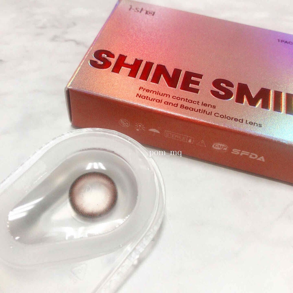 i-sha SHINE SMILE/蜜のレンズ/カラーコンタクトレンズを使ったクチコミ(2枚目)