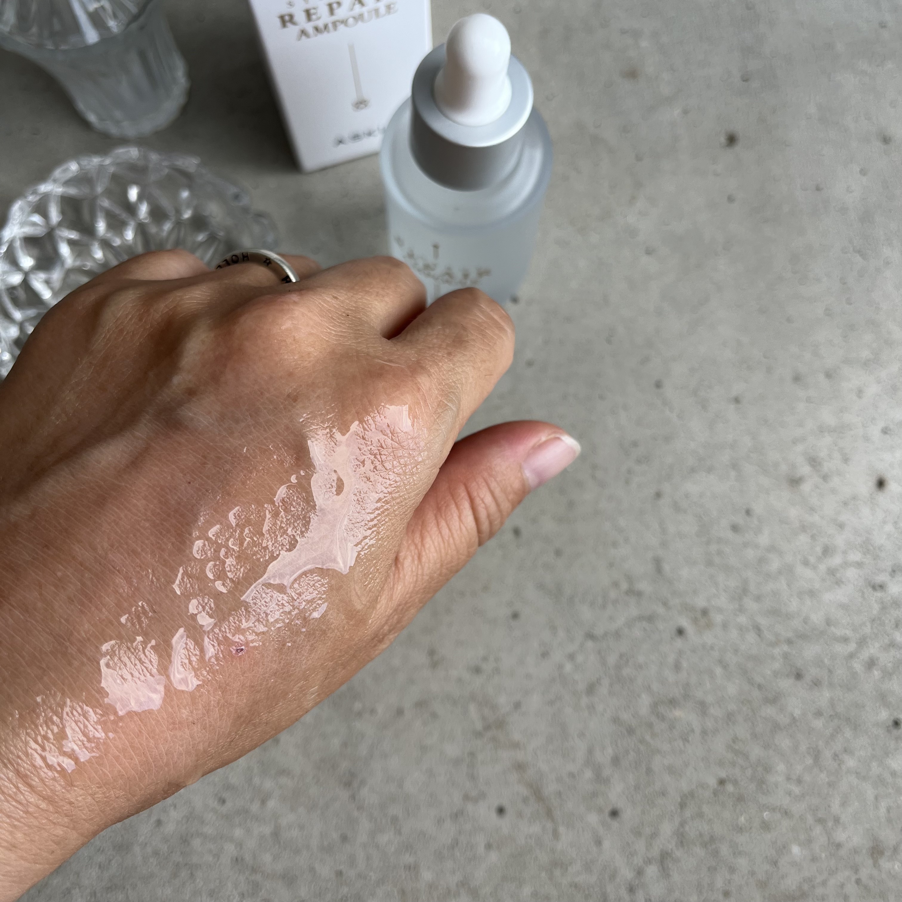 SYNERGY REPAIR AMPOULE/ASKIN/美容液を使ったクチコミ（2枚目）