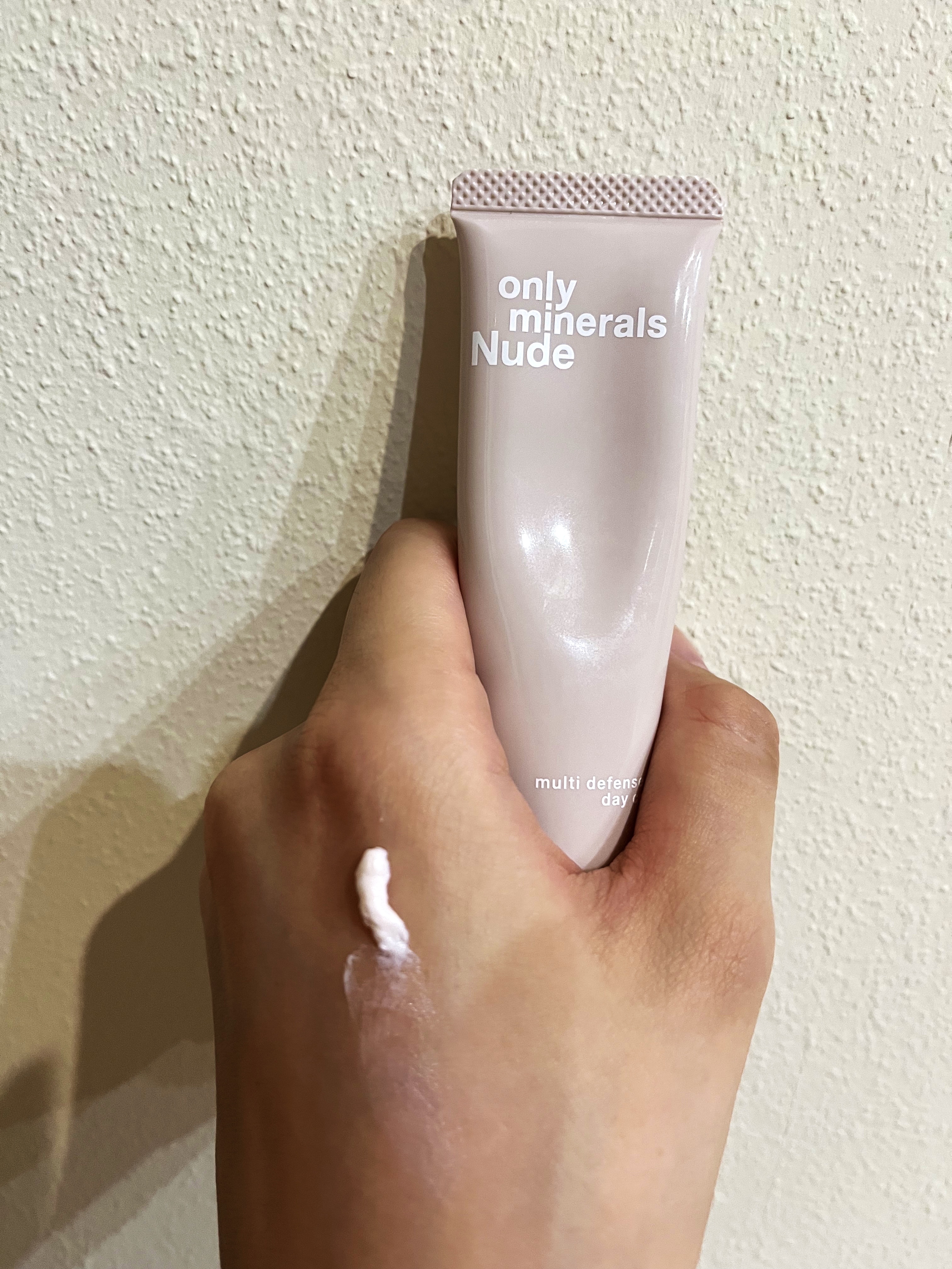 Nude マルチディフェンスデイクリーム 30g/ONLY MINERALS/フェイスクリームを使ったクチコミ（3枚目）