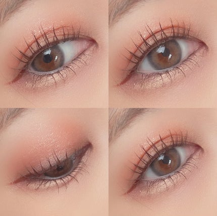 オーラクリエイション #myfavbrown 009 あんず&クリーミィブラウン/BLEND BERRY/アイシャドウパレットの画像