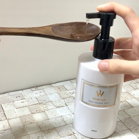 ウォンジョンヨ リペアシャンプー モイスト/リペアトリートメント モイスト/Wonjungyo/市販シャンプーを使ったクチコミ(2枚目)