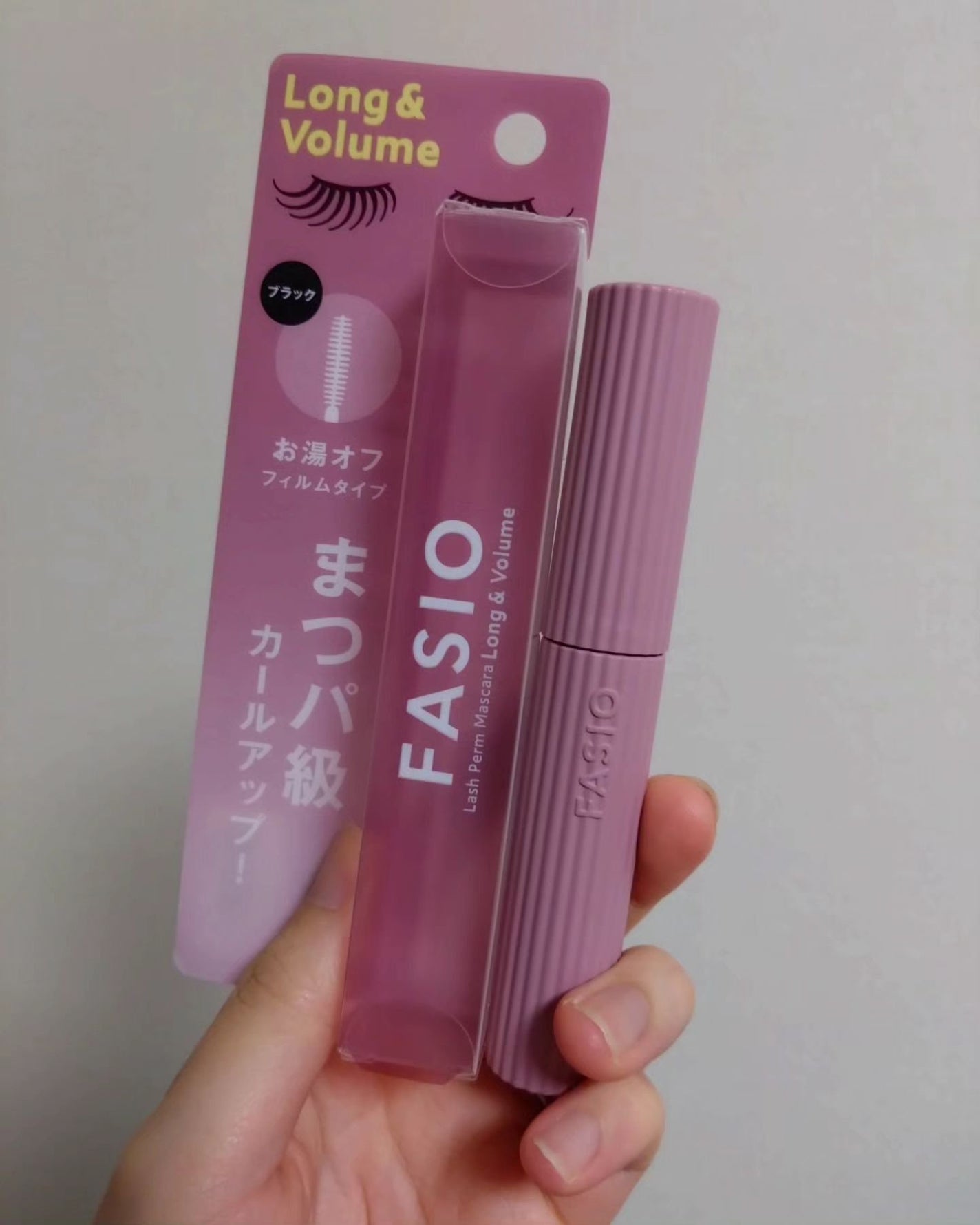 まつパ級 フィルム マスカラ (ロング&ボリューム)/FASIO/マスカラを使ったクチコミ(1枚目)