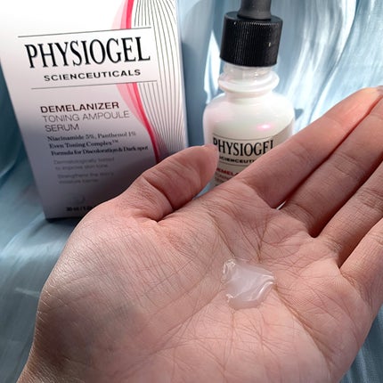 ディメラナイザートーニングアンプル/PHYSIOGEL/美容液を使ったクチコミ(4枚目)