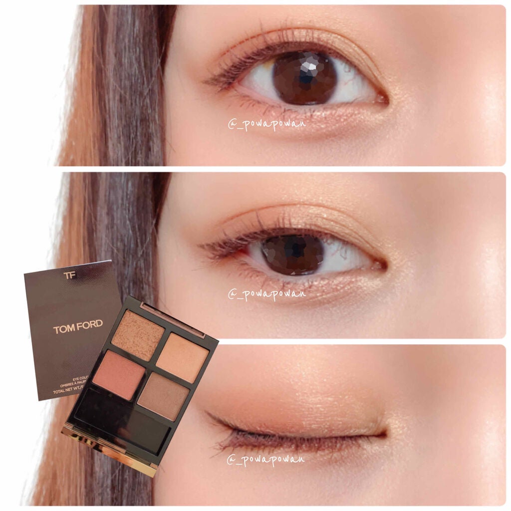 アイ カラー クォード/TOM FORD BEAUTY/アイシャドウパレットを使ったクチコミ(1枚目)