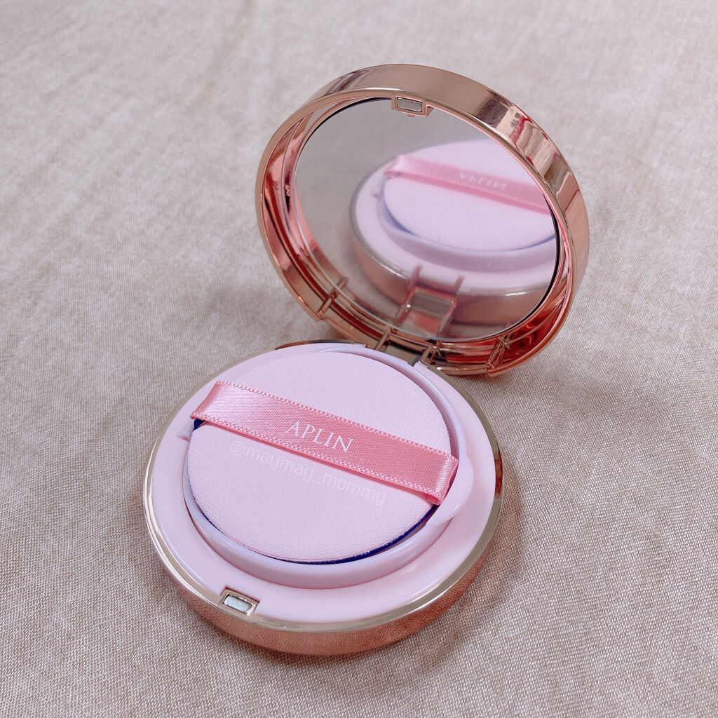 ピンクティーツリーカバークッション/APLIN/クッションファンデーションを使ったクチコミ（2枚目）