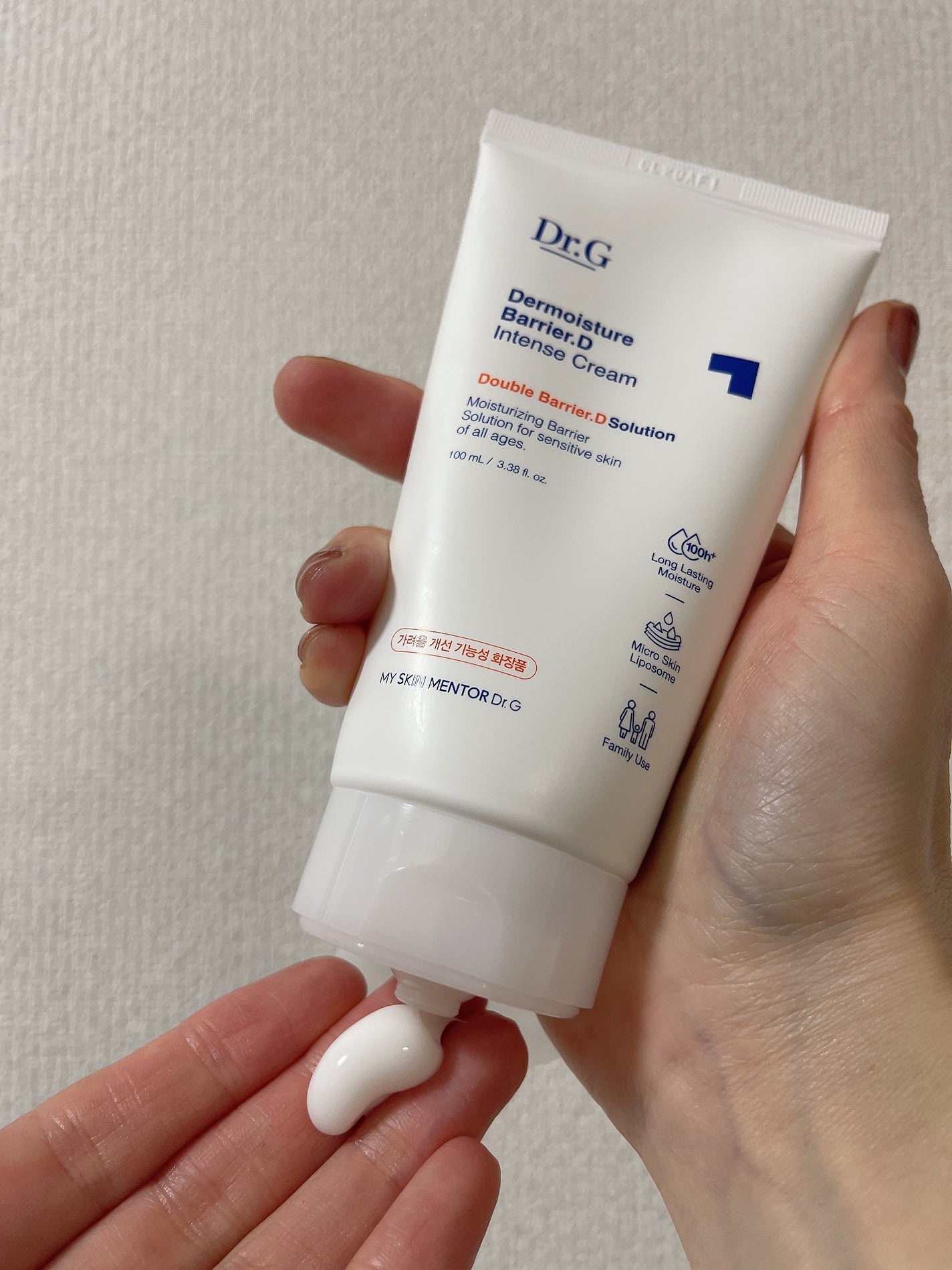 ザ・モイスチャーバリアDインテンスクリーム/Dr.G/フェイスクリームを使ったクチコミ(1枚目)