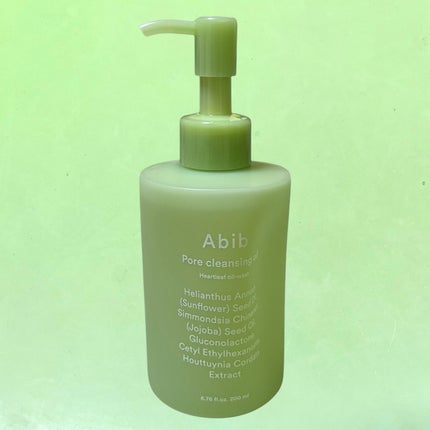 ディープクレンジングドクダミオイルウォッシュ/Abib /オイルクレンジングを使ったクチコミ(1枚目)