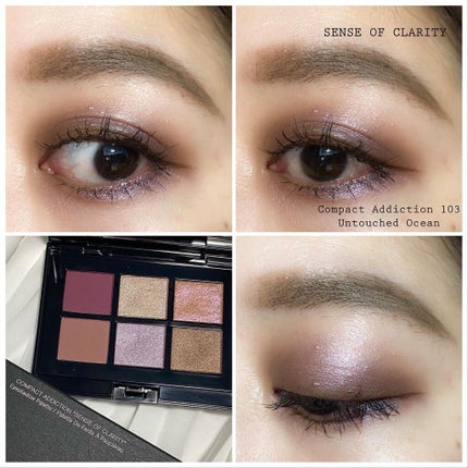 コンパクトアディクション センス オブ クラリティ/ADDICTION/アイシャドウパレットを使ったクチコミ(2枚目)