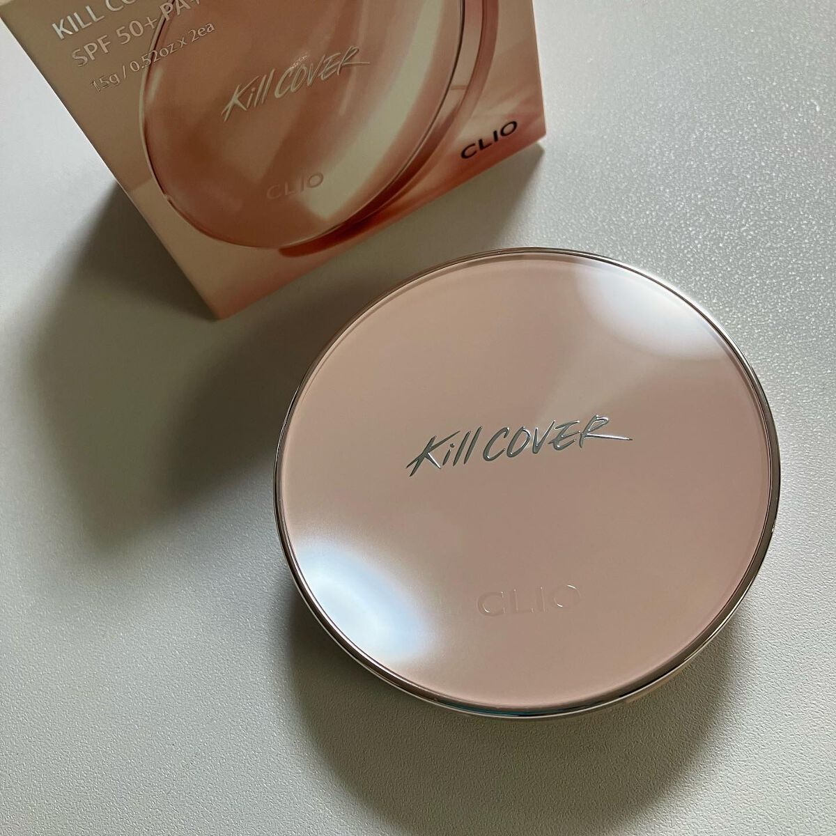 キル カバー グロウ フィッティング クッション/CLIO/クッションファンデーションを使ったクチコミ（1枚目）