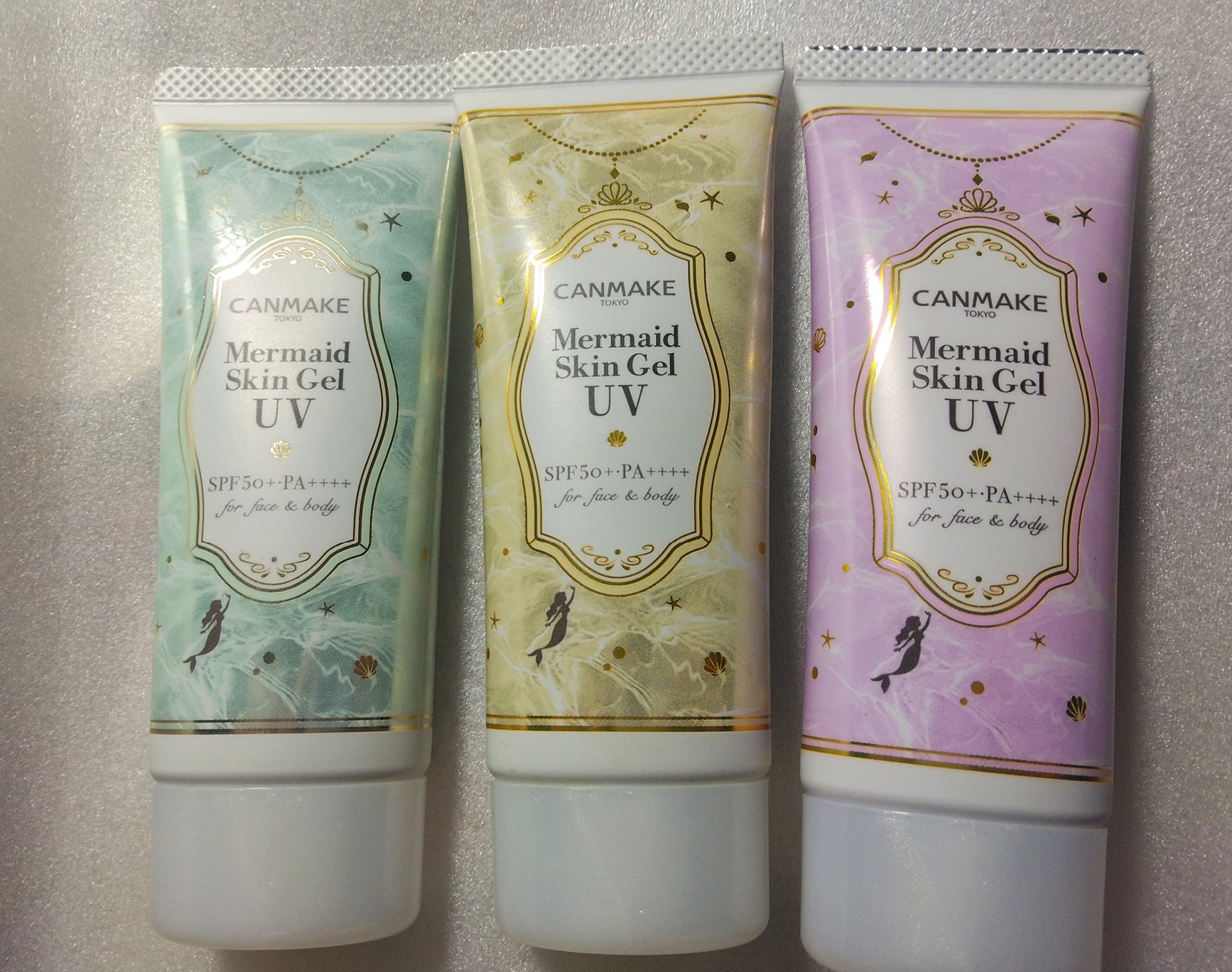 マーメイドスキンジェルUV/キャンメイク/日焼け止めジェルを使ったクチコミ（2枚目）