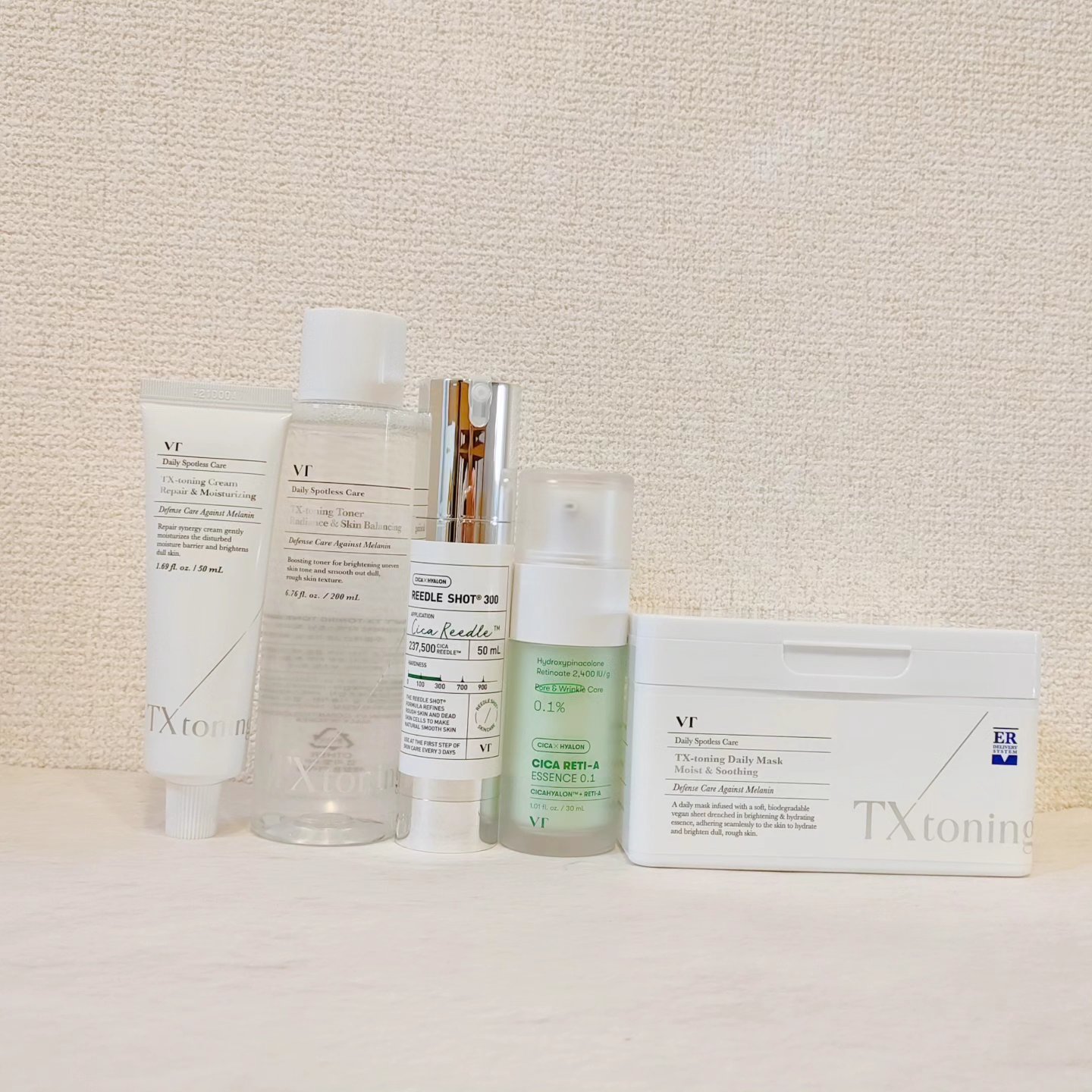 TXトーニングデイリーマスク/VT/その他スキンケアを使ったクチコミ（2枚目）