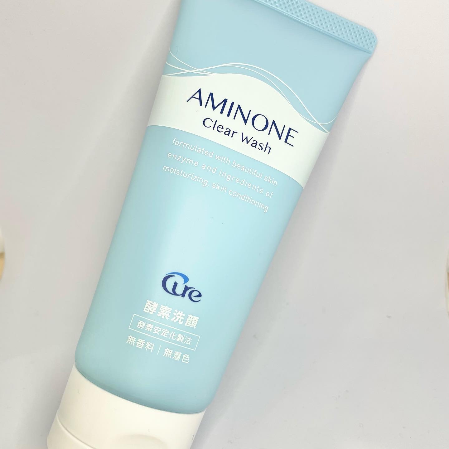 アミノネクリアウォッシュ/Cure/洗顔フォームを使ったクチコミ（1枚目）