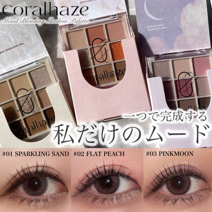 ムードブレンディングシャドウパレット/Coralhaze/アイシャドウパレットを使ったクチコミ(1枚目)