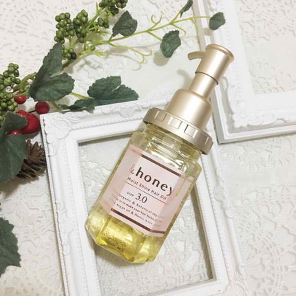 モイストシャイン ヘアオイル3.0/&honey/ヘアオイルを使ったクチコミ(1枚目)