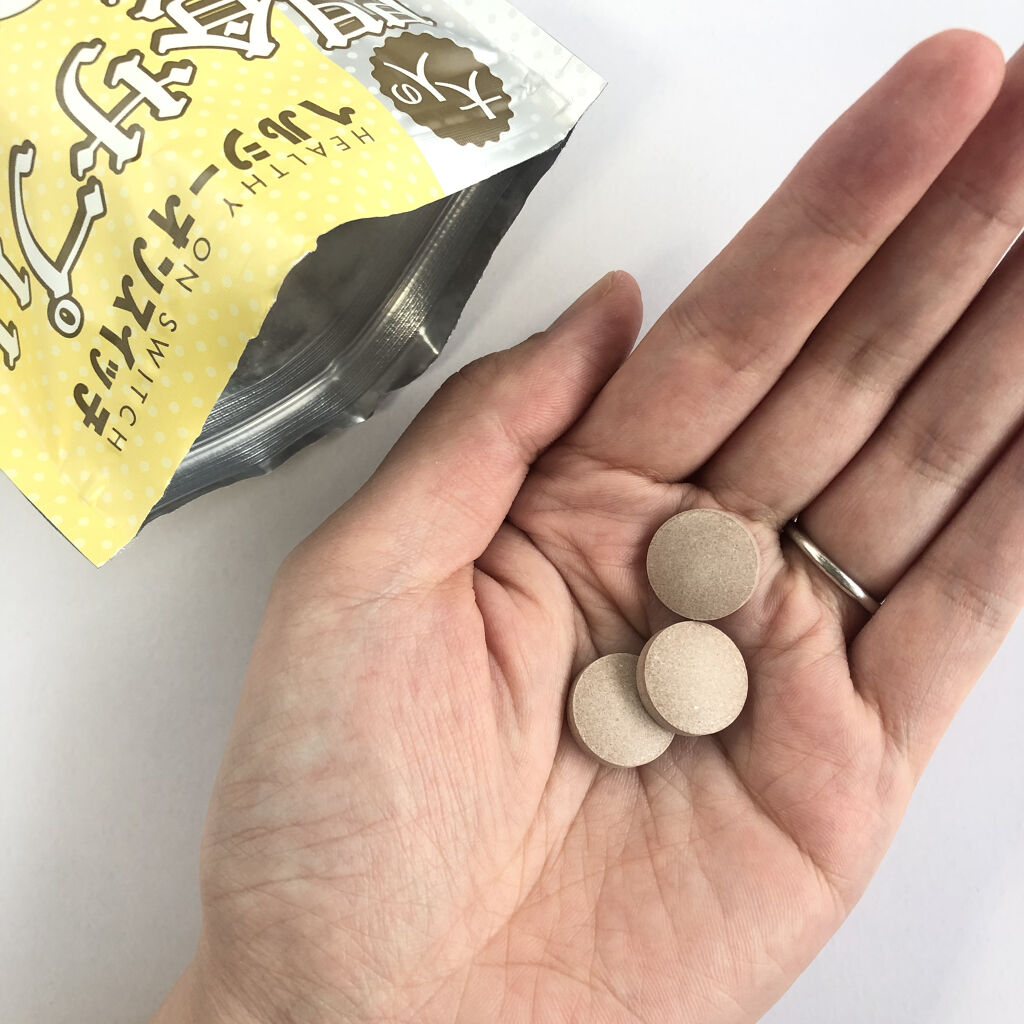 夜遅いごはんでも ヘルシーオンスイッチ 大人の間食サプリ/新谷酵素/食品を使ったクチコミ（3枚目）