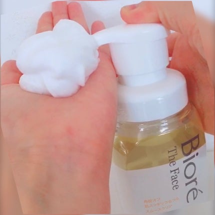 ビオレ ザフェイス 泡洗顔料 スムースクリア/ビオレ/泡洗顔を使ったクチコミ(3枚目)