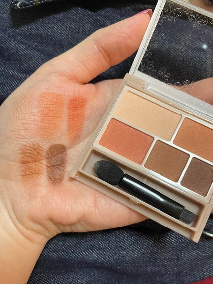 パーフェクトマルチアイズ/キャンメイク/アイシャドウパレットを使ったクチコミ(3枚目)