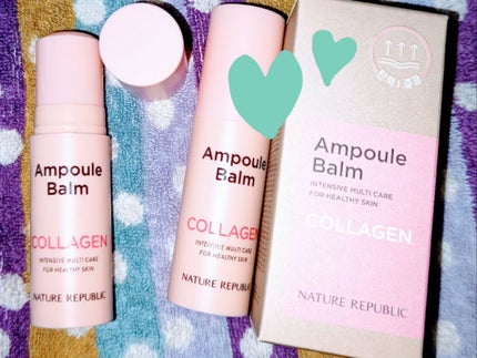 スティック美容液(コラーゲン)/ネイチャーリパブリック/フェイスバームを使ったクチコミ(1枚目)