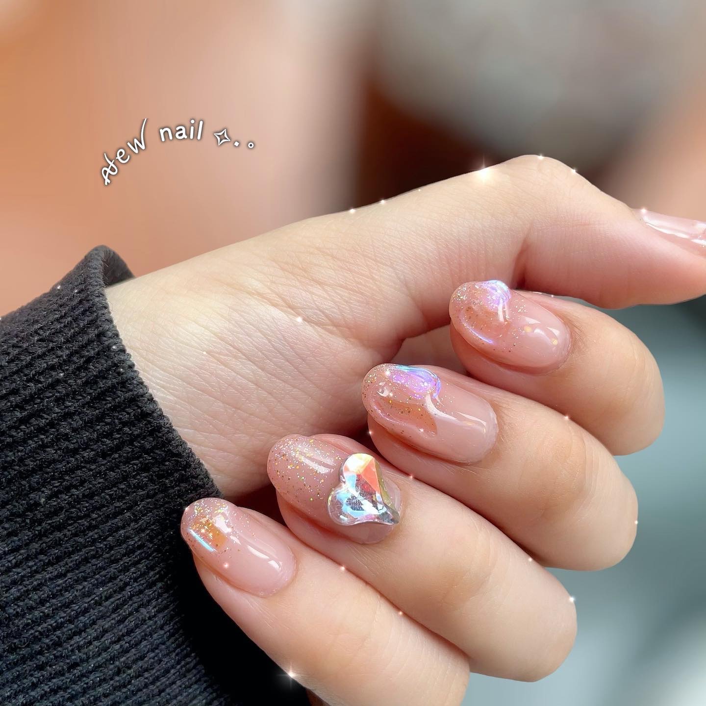 ホログラム/セリア/ネイルチップ・パーツを使ったクチコミ（1枚目）