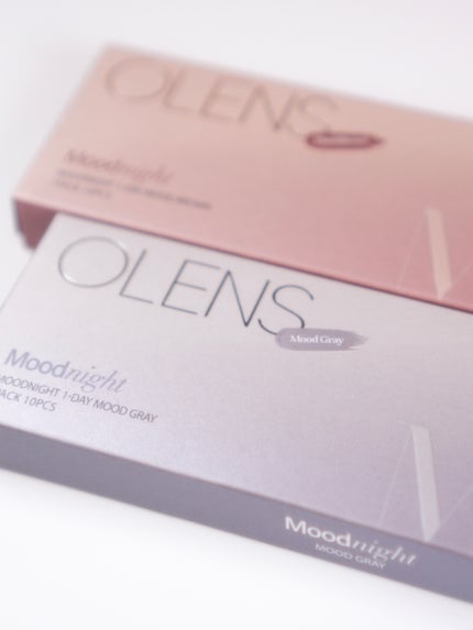 Moodnight 1day/OLENS/カラーコンタクトレンズを使ったクチコミ(2枚目)