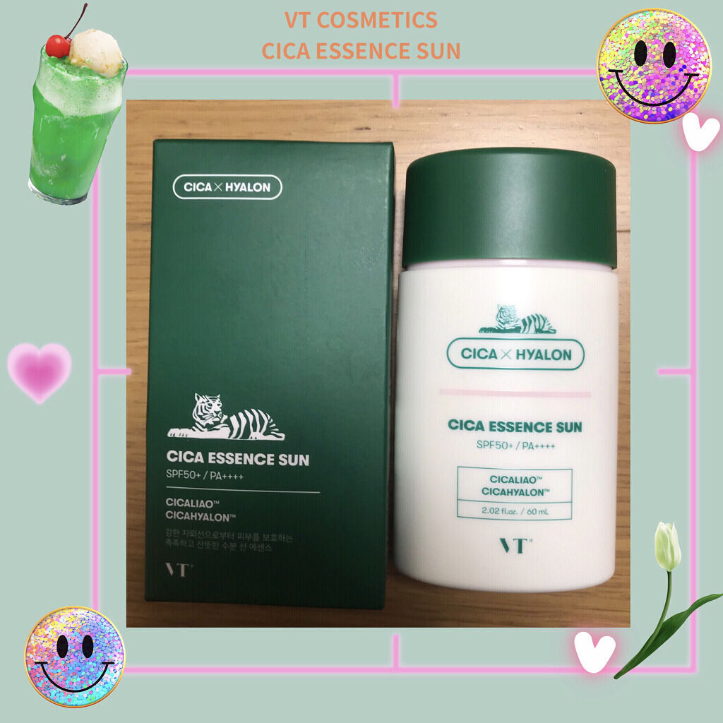 CICA エッセンスサン/VT/日焼け止めローションを使ったクチコミ（1枚目）