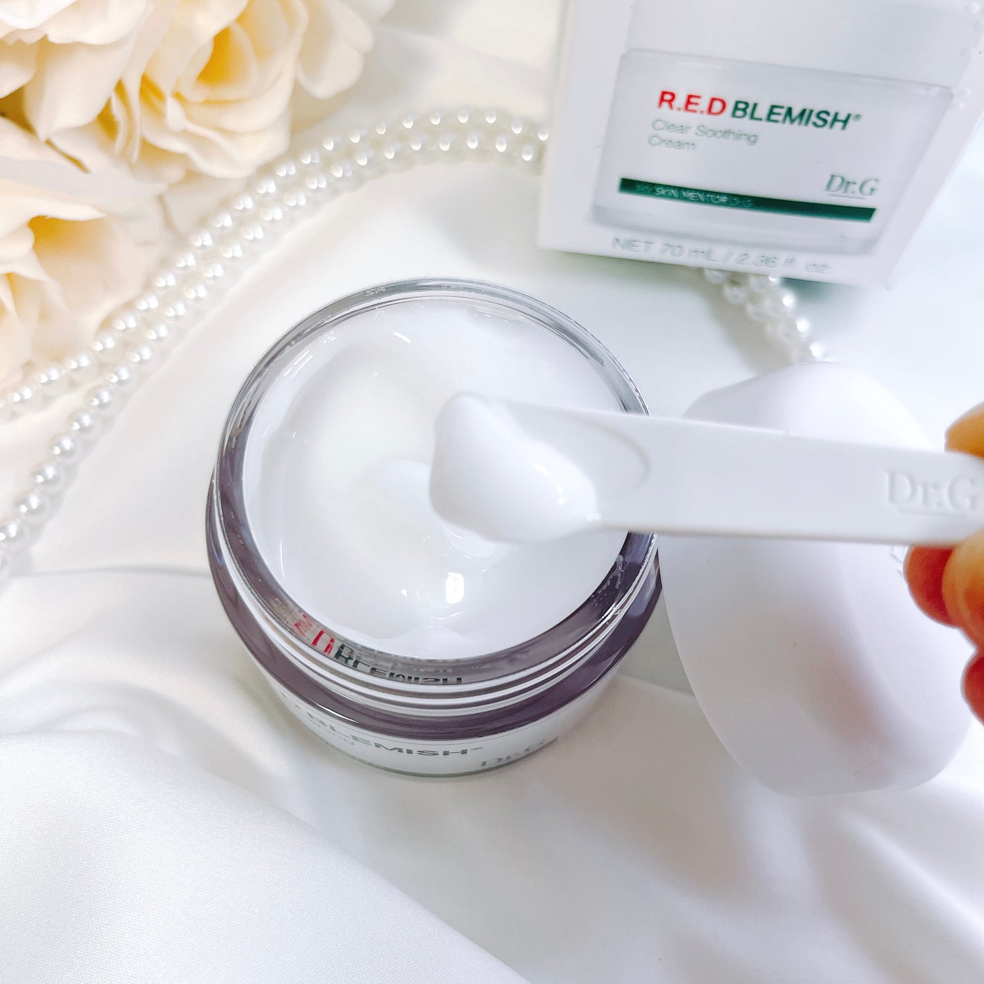 レッドブレミッシュ クリアモイスチャークリーム/Dr.G/フェイスクリームを使ったクチコミ(3枚目)