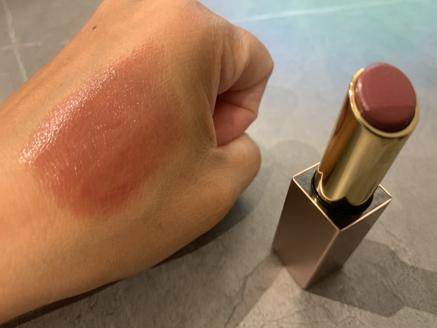 リリミュウ バタールージュ/Ririmew/口紅を使ったクチコミ(4枚目)