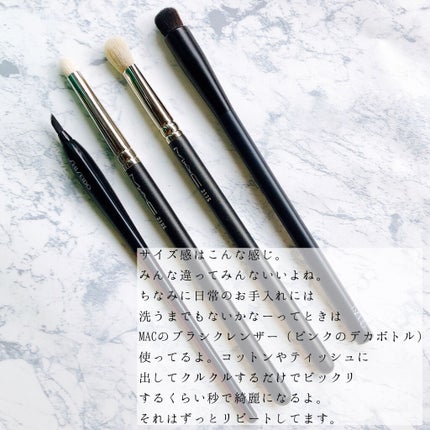 #217S ブレンディング ブラシ/M・A・C/メイクブラシを使ったクチコミ(9枚目)