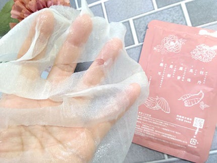 ピュアブライトニングフェイシャルパック/采之汲/シートマスク・パックを使ったクチコミ(1枚目)