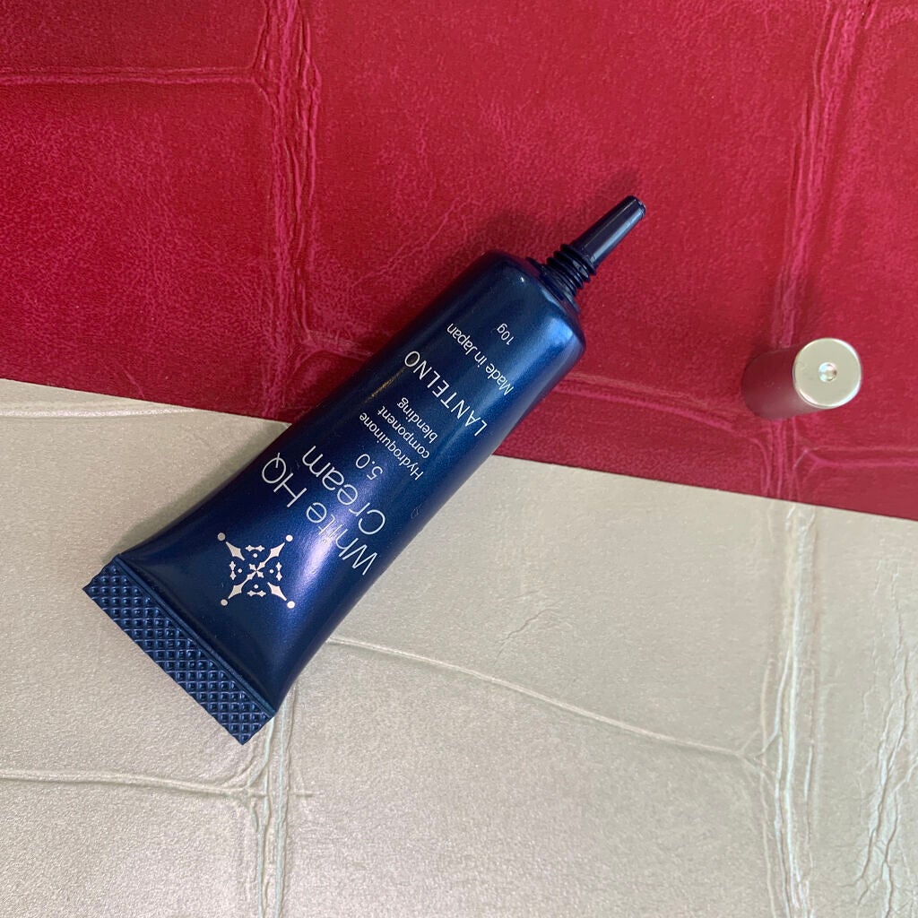 WhiteHQCream(ホワイトエイチキュークリーム)/LANTELNO/フェイスクリームを使ったクチコミ(3枚目)