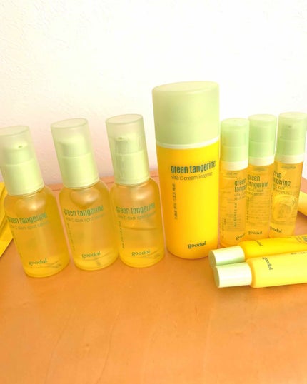 グリーンタンジェリン ビタC ダークスポットケアセラム/goodal/美容液を使ったクチコミ(1枚目)