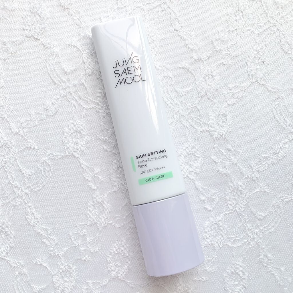スキンセッティング トーンコレクティング ベース/JUNG SAEM MOOL/化粧下地を使ったクチコミ（2枚目）