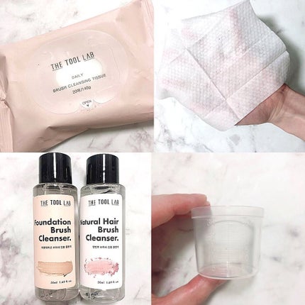 ブラシクレンジングシート/THE TOOL LAB/その他化粧小物を使ったクチコミ(7枚目)