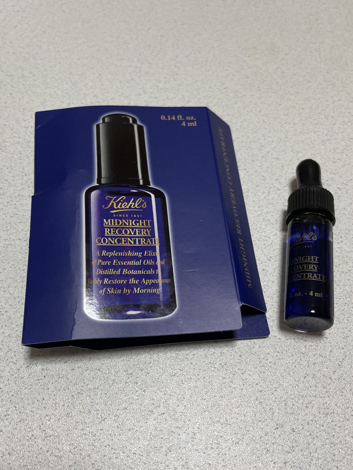 キールズ ミッドナイトボタニカル コンセントレート/Kiehl's/フェイスオイルを使ったクチコミ（1枚目）