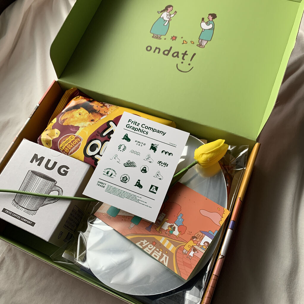 韓国トレンドサブスクボックス ondat!/ondat!/その他キットセットを使ったクチコミ（1枚目）