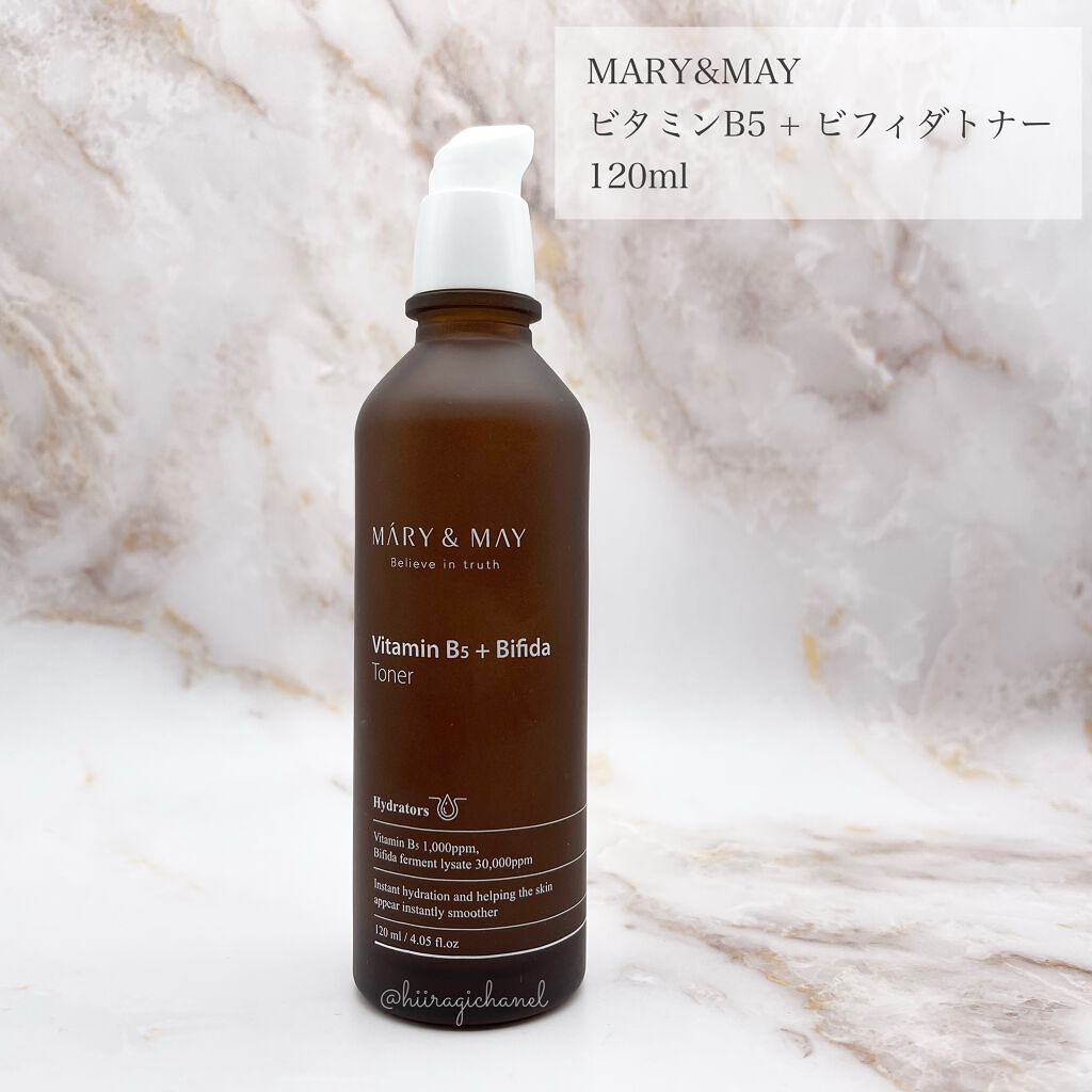 ビタミンB5+ビフィダトナー/MARY&MAY/化粧水を使ったクチコミ(2枚目)
