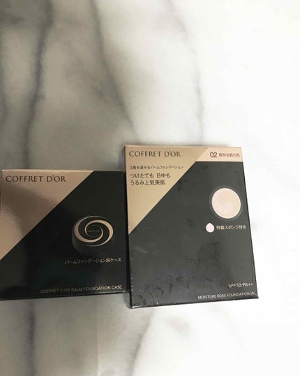 モイスチャーロゼファンデーションUV/コフレドール/クリーム・エマルジョンファンデーションを使ったクチコミ(1枚目)