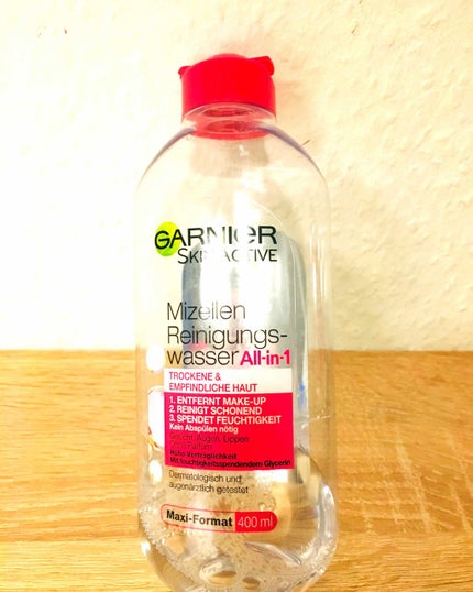 GARNIER Skin Active 400ml/GARNIER(海外)/クレンジングウォーターを使ったクチコミ(1枚目)