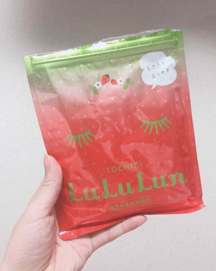 栃木ルルルン(とちおとめの香り)/ルルルン/シートマスク・パックを使ったクチコミ(1枚目)