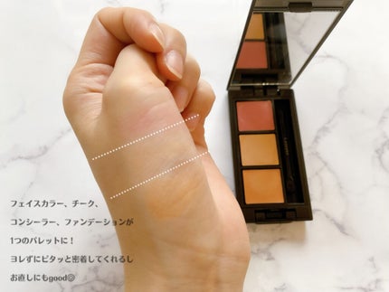 エレガンス ラ プードル オートニュアンス リクスィーズ/Elégance/プレストパウダーを使ったクチコミ(4枚目)