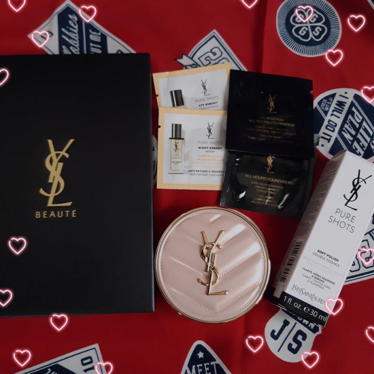 ラディアント タッチ グロウパクト B20/YVES SAINT LAURENT BEAUTE/クッションファンデーションを使ったクチコミ（1枚目）