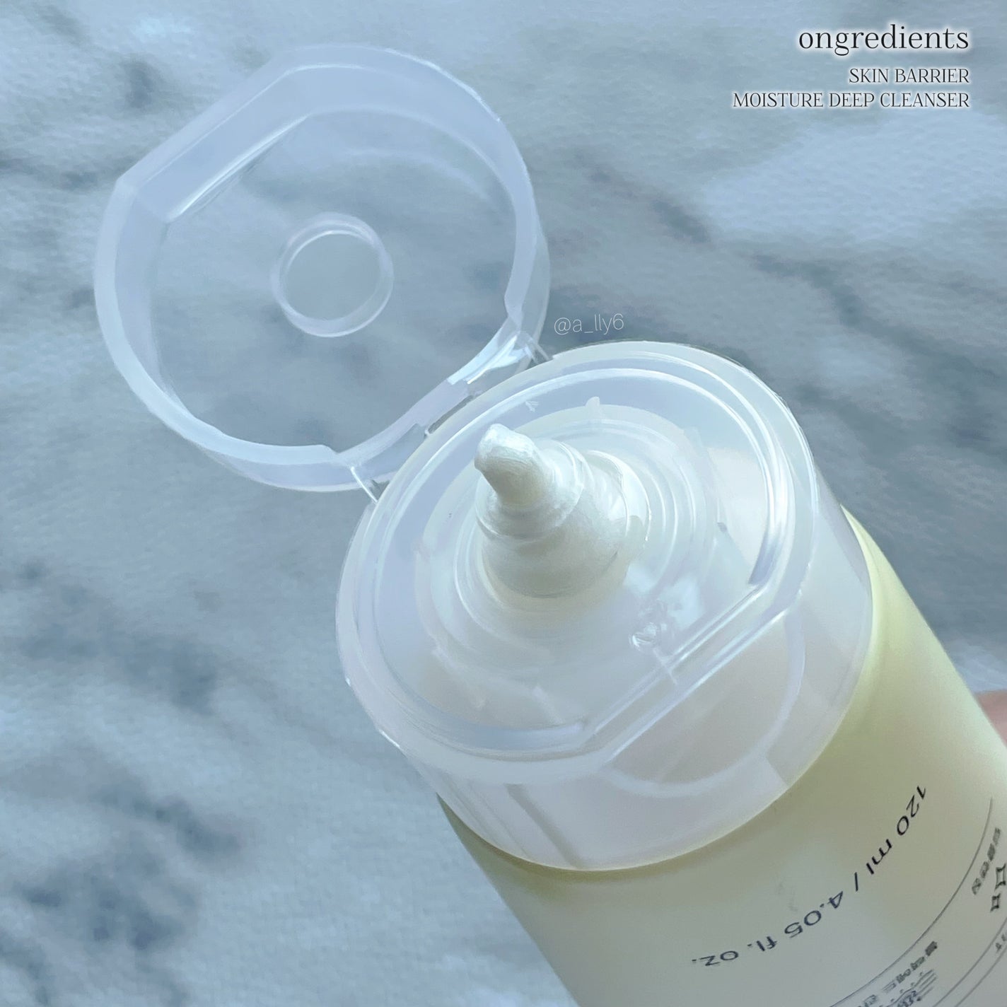 スキンバリアモイスチャーディープクレンザー /Ongredients/洗顔フォームを使ったクチコミ(3枚目)