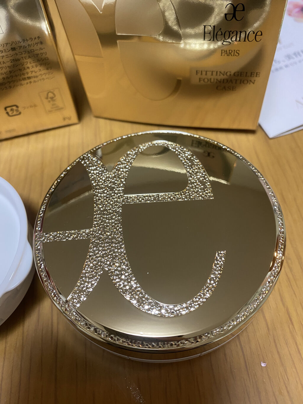 フィッティングジュレ ファンデーション メイアップ スポンジG/Elégance/パウダーファンデーションを使ったクチコミ（2枚目）